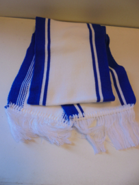 partij sjaals blauw wit afm 115 x 18 cm 50 stuks prijs per partij a 50 stuks
