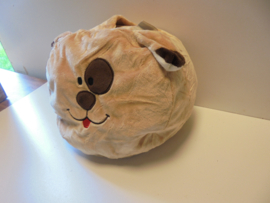 pluche hond pyjama opberg tas 30x30 cm prijs per stuk