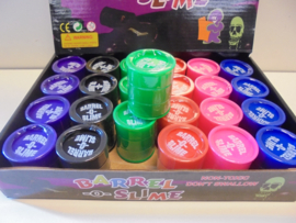 Barrel o Slime 24 stuks in display  prijs per display a 24 stuks