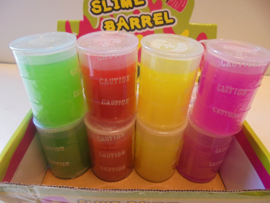 Slime Barrel display 12 stuks afm 22x17x8 cm prijs per display a 12 stuks