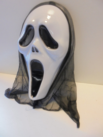 Masker Scream afm 35 cm prijs per stuk