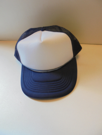 caps  kleur blauw wit maat verstelbaar prijs per stuk