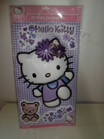 Hello Kitty 3d Wall Decoration groot prijs per stuk