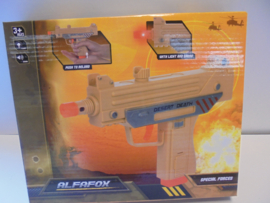 Toi Toys Gun Alfa Fox in doos met licht en geluid 25x20 cm prijs per stuk