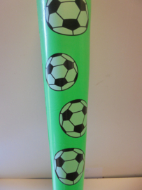 opblaas knuppel voetbal 80 cm assorti kleur prijs per stuk