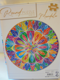 Round Puzzle Mandala  1000 pieces 68 cm prijs per stuk