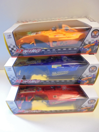 Racing Formula car assorti afm 27x13x8,5 cm prijs per stuk
