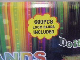 Loom Bands 600 pc 30 x 12 cm prijs per stuk
