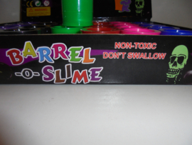 Barrel o Slime 24 stuks in display  prijs per display a 24 stuks