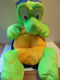 pluche Kie  mega schildpad 95 cm prijs per stuk