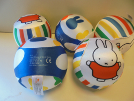 opblaas Nijntje miffy satijnen speel bal 13 cm met licentie prijs per stuk