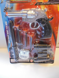 Police Gun met verrekijker 35x22 cm prijs per stuk