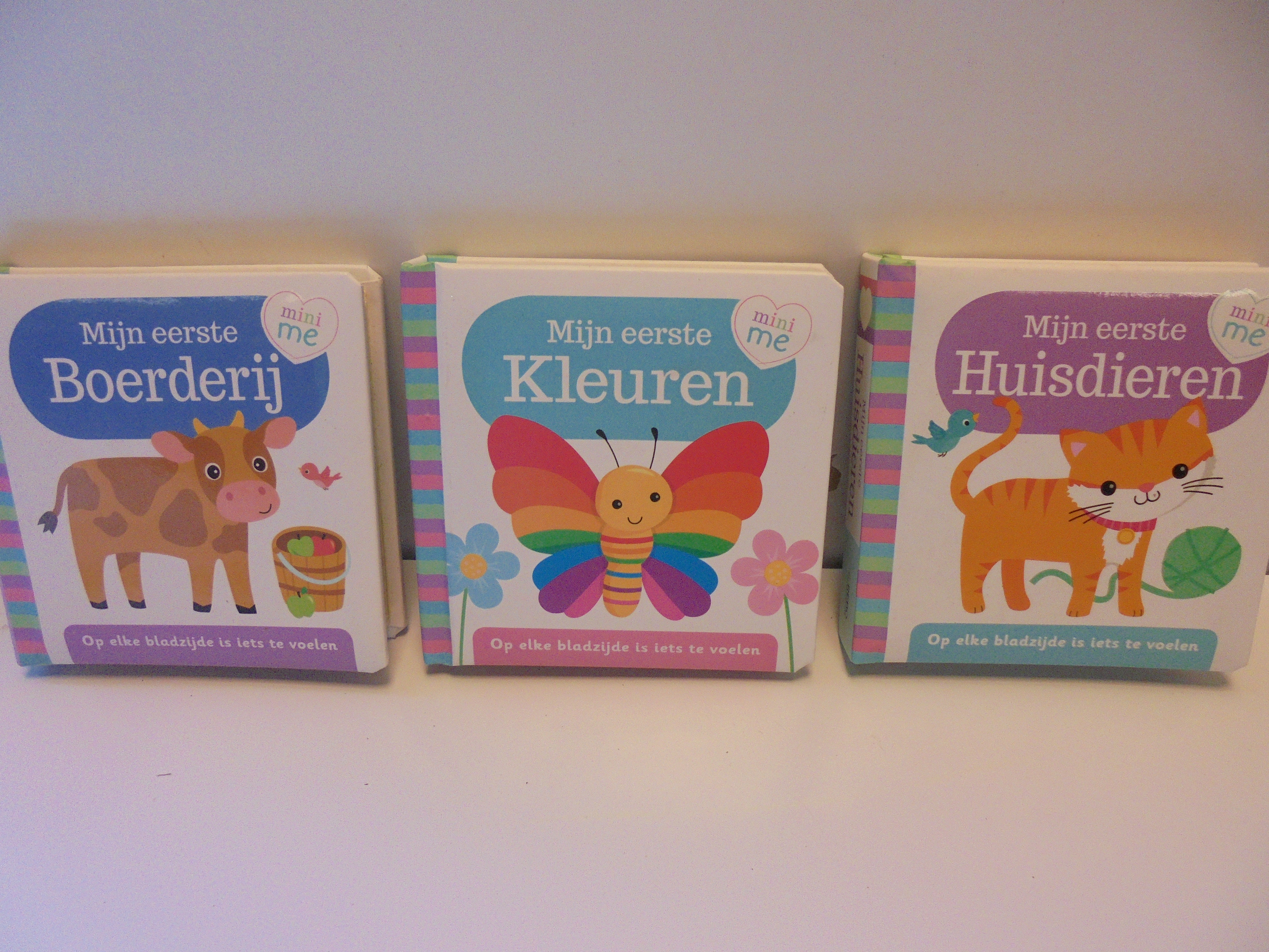 Lees en Voel boekjes 3 assorti afm 14x14 cm prijs per stuk