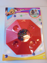 toy toys go play knikker spel 34x25 cm 4 kleur prijs per stuk