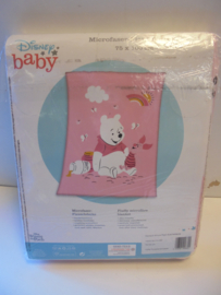 Winnie the pooh deken 75x100 cm met licentie prijs per stuk