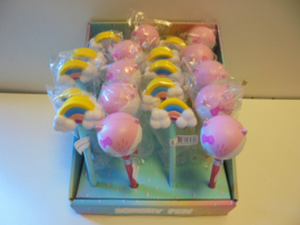 Squishy pen 20 stuks in display 27 x 23 cm prijs per display a 20 stuks