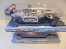 Car world raceauto in blister assortie kleur 18x9x7 cm prijs per stuk