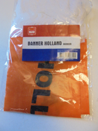 oranje banner klein Holland met zuignap 38 x 8 cm prijs per stuk