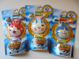 yokai watch accessoires onderdelen afm 23x14 cm 3 assorti prijs per stuk