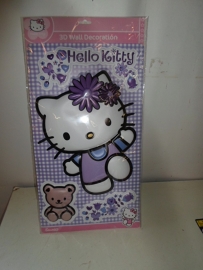 Hello Kitty 3d Wall Decoration groot prijs per stuk
