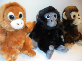 pluche paws aap assorti 32 cm prijs per stuk