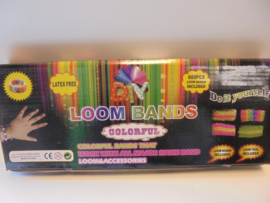 Loom Bands 600 pc 30 x 12 cm prijs per stuk