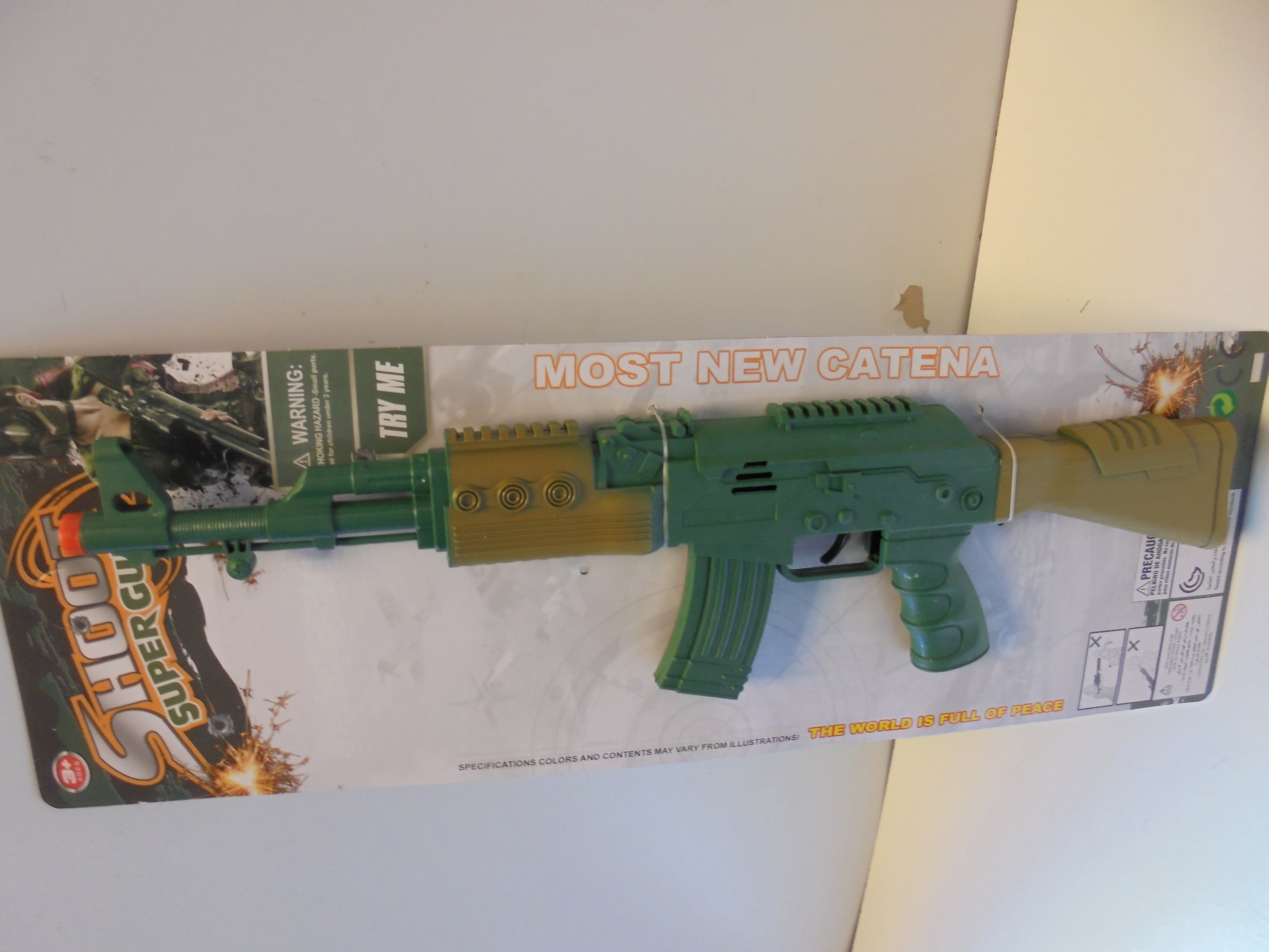Shoot Super gun Ratel  44 x 15 cm prijs per stuk