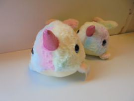 pluche unicorn 23 x 18 cm prijs per stuk