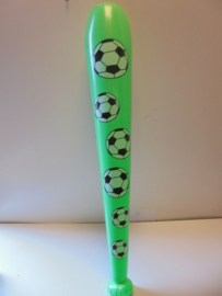 opblaas knuppel voetbal 80 cm assorti kleur prijs per stuk
