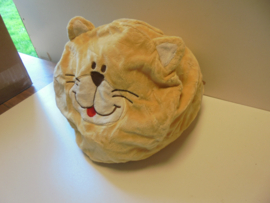 pluche kat pyjama opberg tas 30x30 cm prijs per stuk