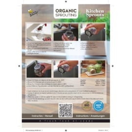 Sprouting Duo pot met schaal BIO