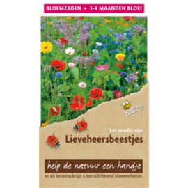 Bloemen mengsel lieveheersbeestjes (doosje)