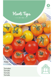 Tomaten kleurenmengsel