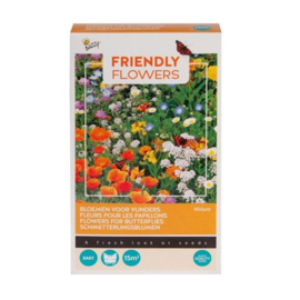 Friendly Flowers Vlinders Laag 15m²