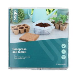 SOGO Cocos tablet 1 liter, 10x10cm