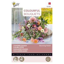 Buzzy Colourful Bouquets Stunning Pastel Gemengd