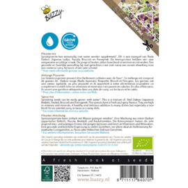 Buzzy Spruitgroente Pikante Mix BIO