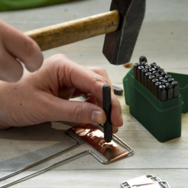 Stempel set voor plantlabels