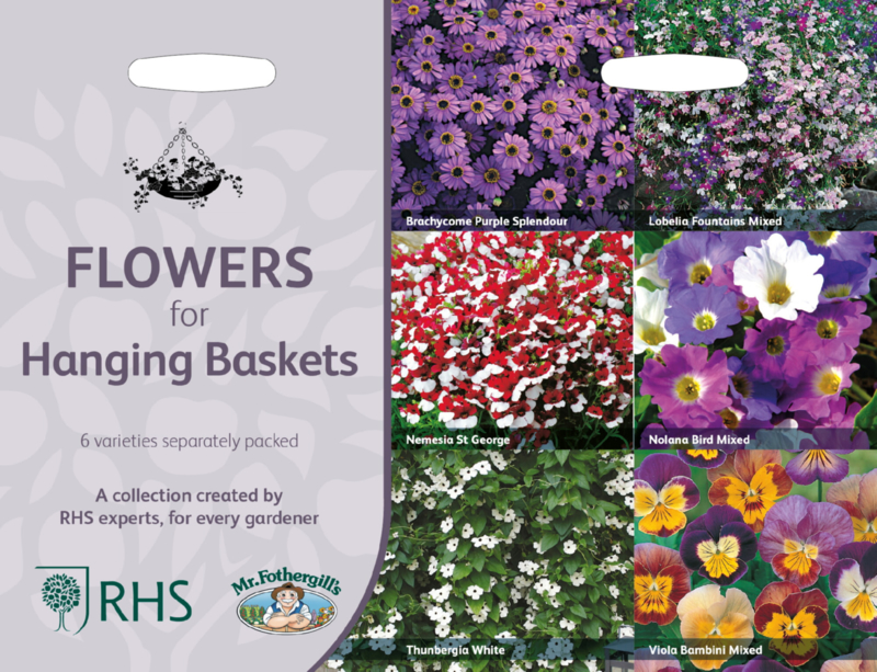 Tweet Tablet touw Collectie Hanging basket bloemen | Bloemen | Zaden en Zo