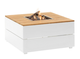 Cosipure 100  White frame / Teak top