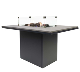 Cosiloft 120 Relax Dining Table Black/Grey