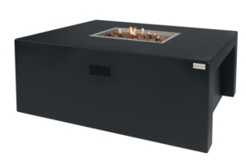 Easyfire vuurtafel Sky rectangle zwart