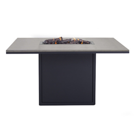 Cosiloft 120 Relax Dining Table Black/Grey