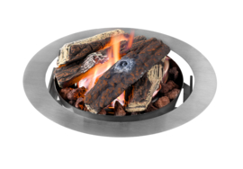 Happy Cocooning vuurtafel Inbouwbrander Rond groot