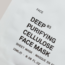 Team Dr. Joseph Deep Purifying Cellulose Face Mask