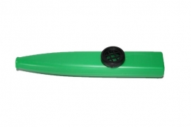 Plastic kazoo, groen