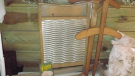 oud wasbord  zink! Verkocht !!