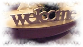 tekst welcome groot