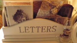 letters postbakje verkocht!!