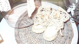 stolp compleet met babyschoentjes VERKOCHT!!!